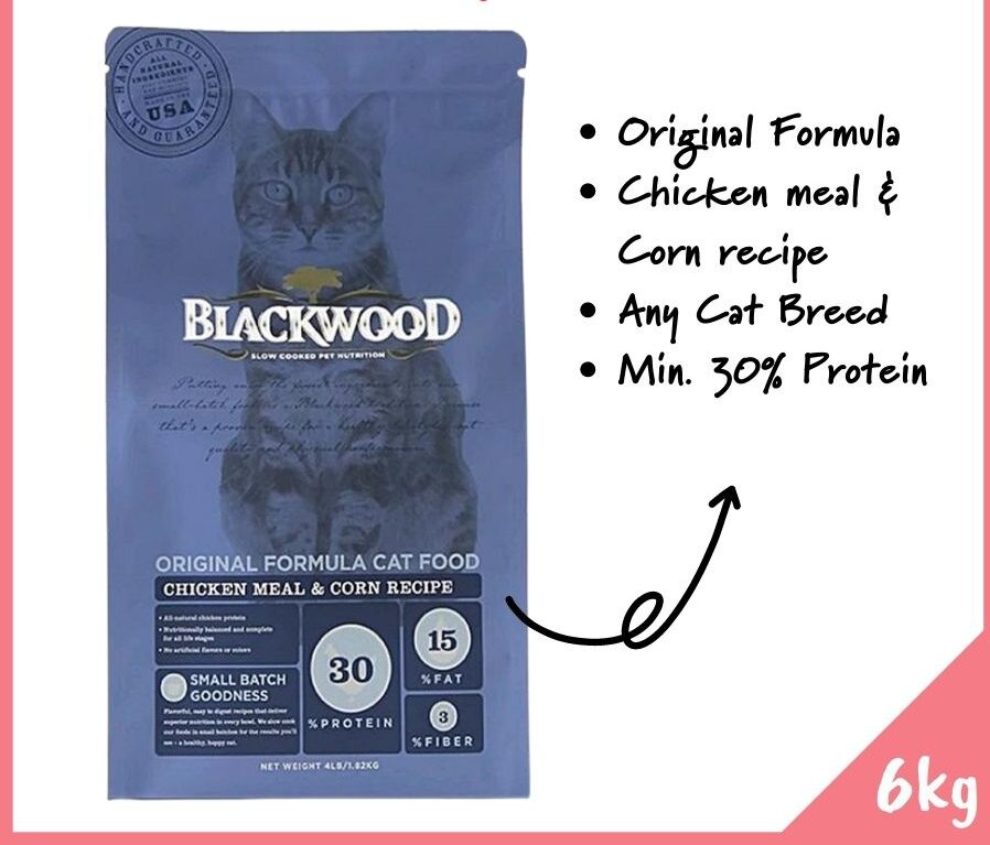 Blackwood 6kg Dry Cat Food