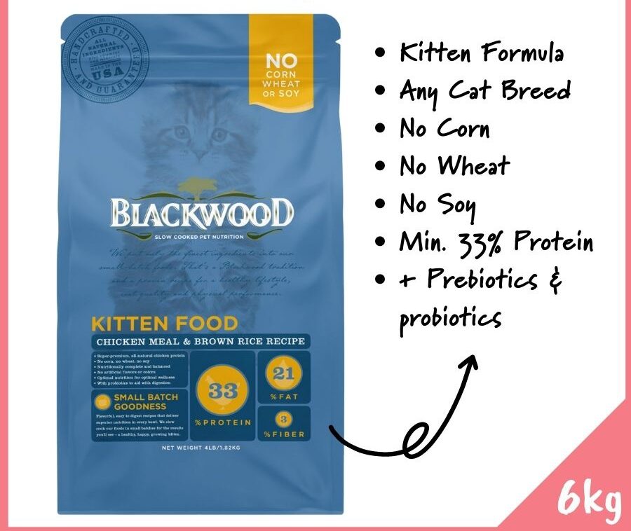 Blackwood 6kg Dry Cat Food