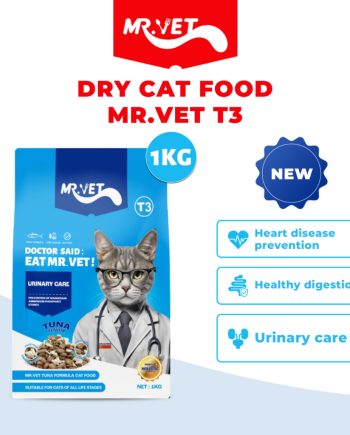MR.Vet Dry Food Tuna Urinary Care Of All age Cats 1kg